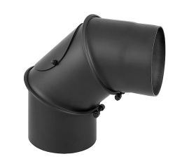 Adjustable elbow for the chimney with revision Darco 90° D-120