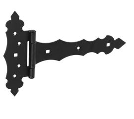 Петля декоративная для ворот Domax ZOB200 C 200x50x170x2,5 black