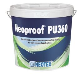 ელასტომერული ჰიდროსაიზოლაციო საფარი Neotex Neoproof PU360 13 კგ