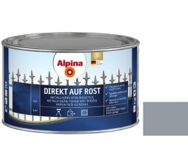 Enamel anti-corrosion Alpina Direkt Auf Rost Matt silver gray 0.3 l