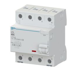 Дифференциальный автоматический выключатель OEZ 40 А LFN-40-4-300AC