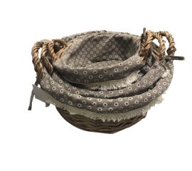 Bread basket wood longing basket set MG-674
