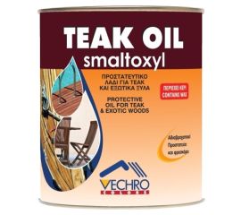 Масло для деревянных поверхностей Vechro Smaltoxyl Teak Oil 2.5 л
