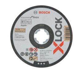 დისკი საჭრელი Bosch X-LOCK Expert for Metal 125 მმ.