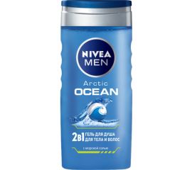 Shower gel Nivea Men for body and hair Arctic Ocean 2in1 250 ml