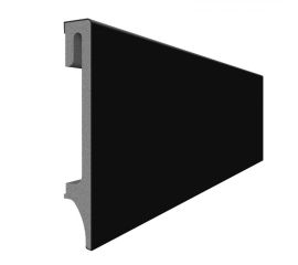 Skirting board VOX Profile Espumo ESP406 2400x100x16 mm black