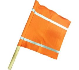 Road reflective flag Essafe 6042 38x38 cm orange