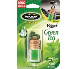 არომატიზატორი Aroma Car WOOD  Green Tea 6ml