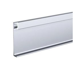 Skirting board from aluminum Profil Center LED Best Deal 5/80 2500x80x12 mm silver