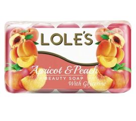 Soap Lole's Apricot & Peach Beauty 5x60 g, 5 pcs