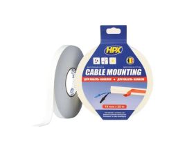 Double-sided tape HPX DSW1925 19 mm x 25 m white