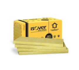 Stone wool Isover Facade 50x600x1000 მმ 2.4 m²