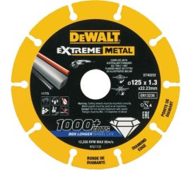 Diamond blade for metal DeWalt DT40252-QZ 125 mm