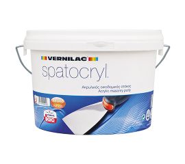 ფითხი აკრილის მზა Vernilac Spatocryl No 10065 თეთრი 0.8 კგ