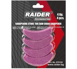 Chain sharpening stone Raider 075122 4 pcs