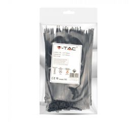 Cable tie V-TAC 3.5 150mm 100pcs black 11166