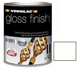 საღებავი ზეთის Vernilac Gloss finish No 100 თეთრი პრიალა 750 მლ