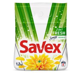 სარეცხი ფხვნილი Savex ავტომატი Parfum Lock 2in1 Fresh 1.2 კგ