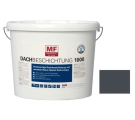Paint for roof Meffert color mix Dachbeschichtung MF 1000 grey 15 l 7015
