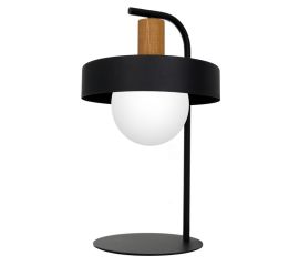 Table lamp Luminex Canan metal black wood 4051