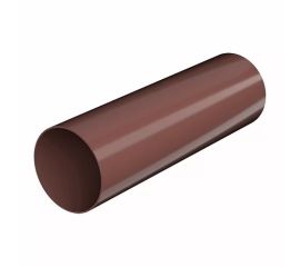 Труба водосточная Technonicol 82x3000 PVC коричневый глянцевый