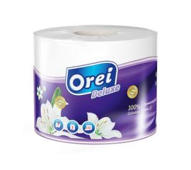 ტუალეტის ქაღალდი Orei Deluxe 1 ცალი შეფუთული