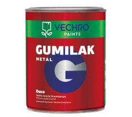 საღებავი ზეთოვანი Vechro Gumilak Metal Mat 375 მლ შავი მქრქალი