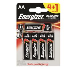 ელემენტი Energizer 4+1 LR6 E91 BP5 AA Alkaline 5 ც