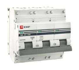Circuit breaker EKF MCB47100-3-125C-PRO C125