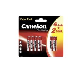 Battery Camelion AAA 4+2 Plus Alkaline LR03-BP