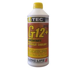 Антифриз E-TEC Glycsol Gt12+ желтый 1.5 л