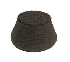 Polishing sponge with Velcro Befar 44513-50 50x25 mm black 4 pcs