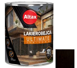 Лак фасадный Altax Ultimate черный 0.75 л