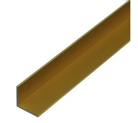 Aluminum corner PilotPro 30х30х1,5 (2,0m) gold