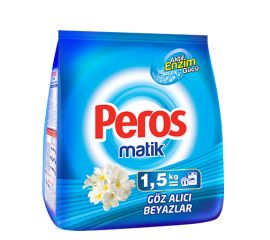 Washing powder Peros automatic for white 1.5 kg