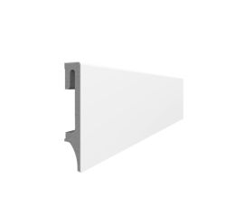 Skirting board VOX Profile Espumo ESP201 2400x80x16 mm white