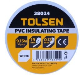 Insulation tape TOLSEN 38024 0.13х19 mm 9.15 m