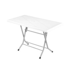Folding table MENEKŞE White 115x65