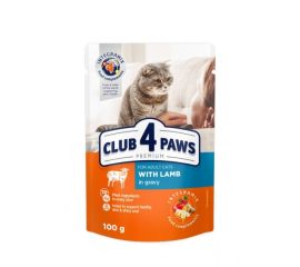 Желе 4 Paws для кошек ягненок 0,1кг