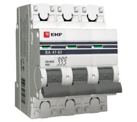 Circuit breaker EKF MCB4763-3-25C-PRO C25