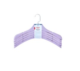 Clothes hanger Aleana 45x8cm 5pcs purple