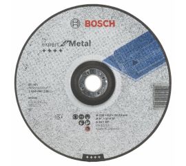 Grinding disc convex for metal Bosch Expert for Metal 230x6x22.23 mm