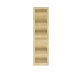 Doors louvered wooden Pine Woodtechnic 2422х494 mm