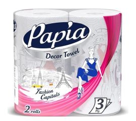 Kitchen paper towels Papia 2 pcs