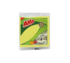 Rag sponge Alfa 3 pcs