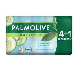 Soap Multipack Invigorating freshness of green tea Palmolive 5X70 g 4+1