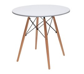 Kitchen table 821 80 cm white