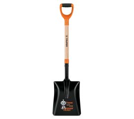 Scoop shovel with wooden shaft Truper PCS-4P 26x105 cm
