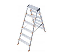 Aluminum ladder Krause 120427 Dopplo 2x6 110 cm