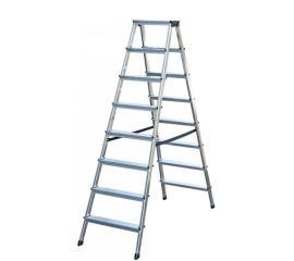 Aluminum ladder Krause 120441 Dopplo 2x8 185 cm